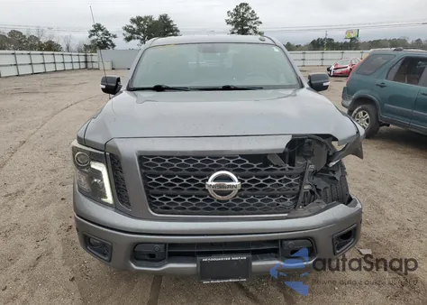 2018 Nissan Titan Sv from USA, damaged, VIN 1N6AA1E67JN517348